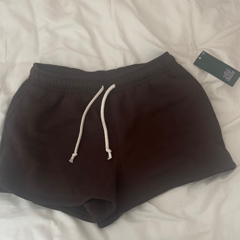 Wild Fable Dark Brown Comfy Shorts